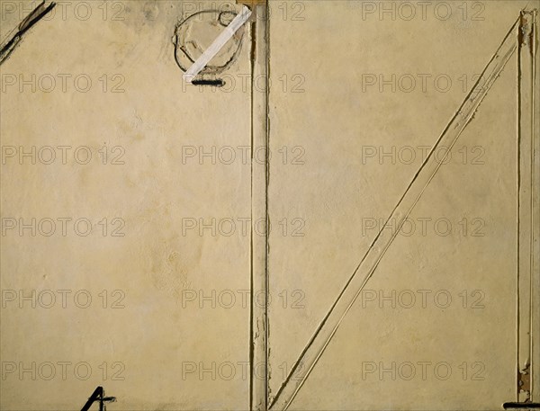 TAPIES ANTONI 1923-
LINIES SOBRE MATERIA AMB COLLAGE-1980-MIXTA-195X250 CM
MADRID, SENADO-PINTURA
MADRID
