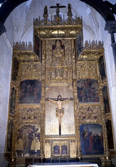 CAMPAÑA PEDRO 1503/80
RETABLO STO CRISTO-CONJUNTO
ECIJA, IGLESIA DE SANTIAGO
SEVILLA