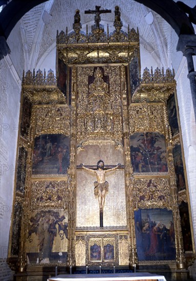 CAMPAÑA PEDRO 1503/80
RETABLO STO CRISTO-CONJUNTO
ECIJA, IGLESIA DE SANTIAGO
SEVILLA