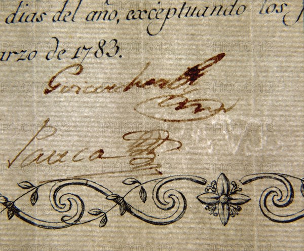 DOCUMENTO-DET DE FIRMA
MADRID, BANCO DE ESPAÑA-DOCUMENTOS
MADRID