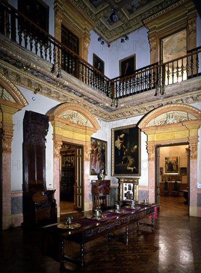 INTERIOR-ANGULO DEL HALL
MADRID, MUSEO LAZARO GALDIANO-INTERIOR
MADRID