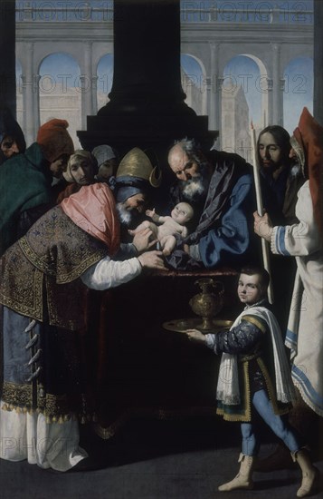 Zurbaran, La circoncision de Jésus