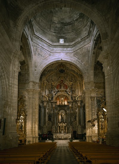 ROJAS DE CRISTOBAL
INTERIOR DE LA NAVE CENTRAL CON LA CUPULA
SANLUCAR DE BARRAMEDA, IGLESIA DE SANTO DOMINGO
CADIZ

This image is not downloadable. Contact us for the high res.