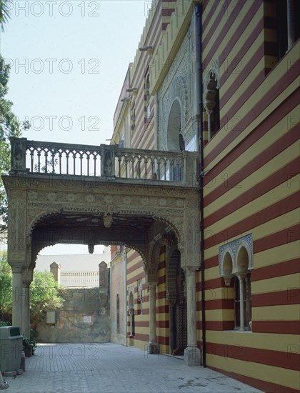 FACHADA-BALCON Y SOPORTAL
SANLUCAR DE BARRAMEDA, PALACIO DE ORLEANS-BORBON
CADIZ