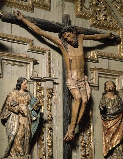 CRISTO CRUCIFICADO DE 1500
RINCONADA, IGLESIA DE SANTA MARIA NIEVES
SEVILLA