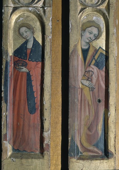 MUR RAMON
TABLA GOTICA S XV-STA LUCIA-STA CATALIN
RIPOLL, MUSEO MUNICIPAL
GERONA