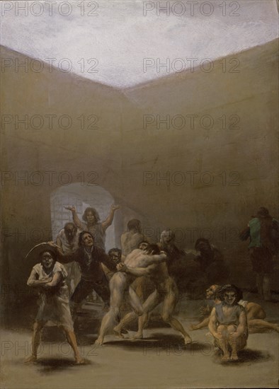 Goya, Yard with Madmen