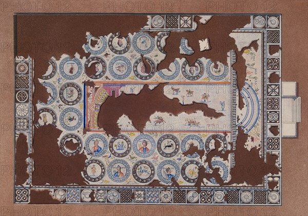 LAM-NECROPOLIS ITALICA-MOSAICO DEL CIRCO-RECONS
SEVILLA, MUSEO ARQUEOLOGICO
SEVILLA