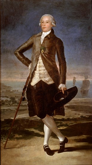 Goya, Portrait of Gaspar Melchor de Jovellanos