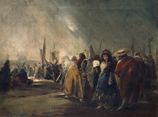 Lucas Velázquez, Procession de la Semaine Sainte