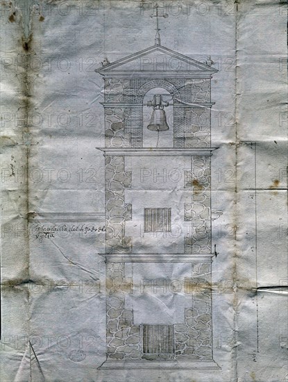 LA HABANA-TORRE DE LA IGLESIA MAYOR-1587-S D-MYP5
SEVILLA, ARCHIVO INDIAS
SEVILLA