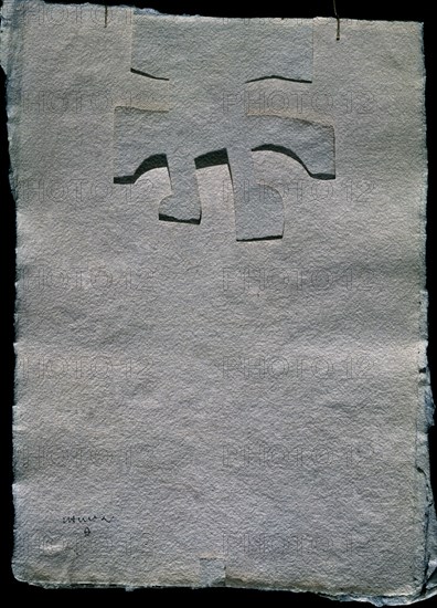 Chillida, Oeuvre sur papier