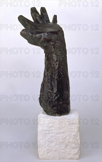 GONZALEZ JULIO 1876/1942
MANO IZQUIERDA LEVANTADA-II-1942-BRONCE-38X15X15
VALENCIA, IVAM
VALENCIA
This image is not downloadable. Contact us for the high res.