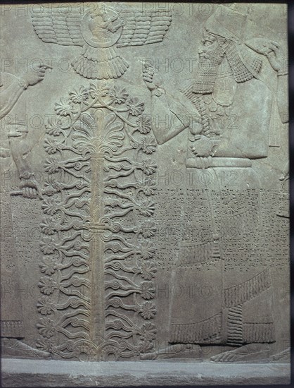 RELIEVE-ASHURNASIRPAL II-Y ARBOL SAGRADO-865 AC
LONDRES, BRITISH MUSEUM
INGLATERRA
This image is not downloadable. Contact us for the high res.