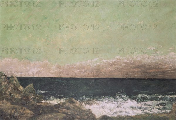 Courbet, The Mediterranean Sea