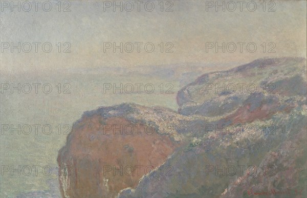 Monet, Rocks in Dieppe (?)