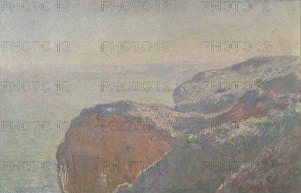 Monet, Rochers à Dieppe (?)