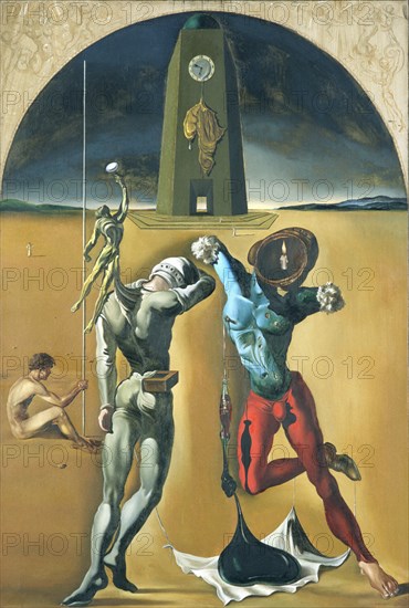 Dali, The Poetry of America - Cosmic Athletes