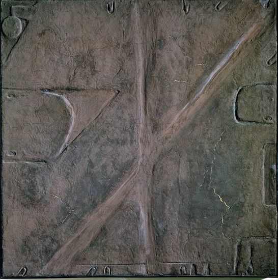 TAPIES ANTONI 1923-
CUADRO-PINTURA RELIEVE
MADRID, COLECCION JOSE HUARTE
MADRID