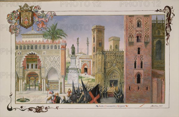 MATTONI VIRGILIO
ALBUM REAL MAESTRANZA SEVILLA-SEVILLA MONUMENTAL Y RELIGIOSA 1907
MADRID, PALACIO REAL-BIBLIOTECA
MADRID