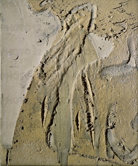 TAPIES ANTONI 1923-
PINTURA EN RELIEVE CON ARENA
MADRID, COLECCION JOSE HUARTE
MADRID