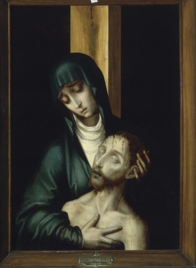 MORALES LUIS DE 1515/1586
LA PIEDAD-OLEO/TABLA-72X50 CMS- S XVI
BILBAO, MUSEO BELLAS ARTES
VIZCAYA