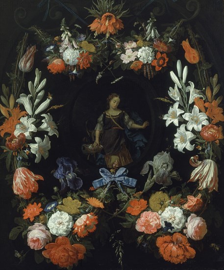 MIGNON ABRAHAM
GUIRNALDA DE FLORES-OLEO/LIENZO-102,5X84,5 CMS
BILBAO, MUSEO BELLAS ARTES
VIZCAYA