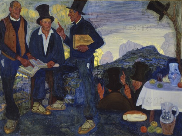 ZUBIAURRE RAMON
LOS INTELECTUALES DE MI ALDEA-OLEO/LIENZO-150X200 CMS
BILBAO, MUSEO BELLAS ARTES
VIZCAYA