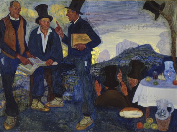 ZUBIAURRE RAMON
LOS INTELECTUALES DE MI ALDEA-OLEO/LIENZO-150X200 CMS
BILBAO, MUSEO BELLAS ARTES
VIZCAYA