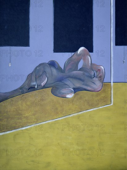BACON FRANCIS 1909/1992
FIGURA TUMBADA EN EL ESPEJO-OLEO/LIENZO-198,5 X 147,5 CM
BILBAO, MUSEO BELLAS ARTES
VIZCAYA