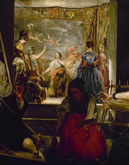 Velázquez, Las Hilanderas (detail)