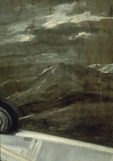 Velázquez, The Jester Don Diego de Acedo (detail)