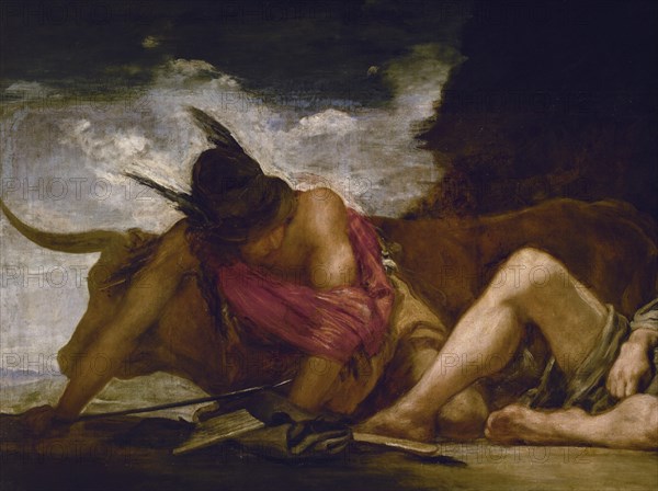 Velázquez, Mercury and Argus (detail)