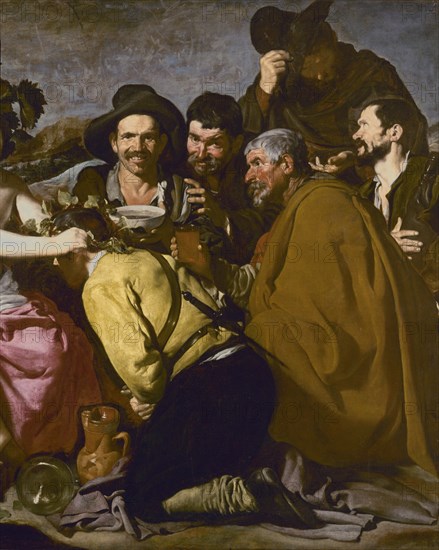 Velázquez, The Triumph of Bacchus (detail)