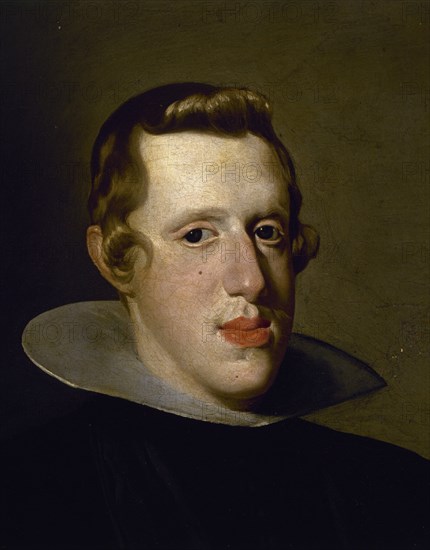 Velázquez, Philip IV (detail)