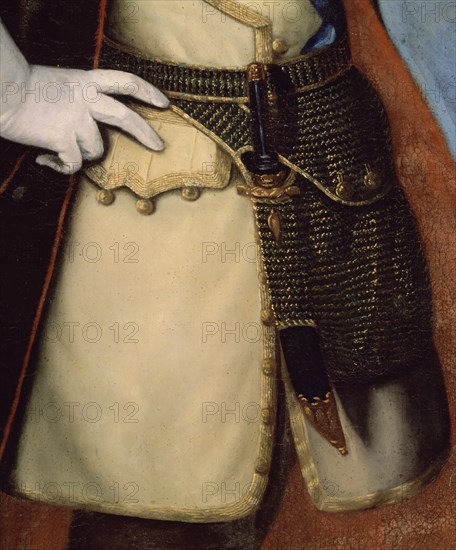 LIANI F
CARLOS III VESTIDO DE CAZADOR-DETALLE DE CUCHILLO Y BOLSA
RIOFRIO, PALACIO REAL
SEGOVIA