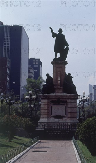 CORDIER CARLOS
PASEO DE LA REFORMA-MONUMENTO A CRISTOBAL COLON-S XIX
MEXICO DF, EXTERIOR
MEXICO