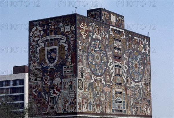 OGORMAN JUAN
BIBLIOTECA CENTRAL-EDIFICIO-FACHADA CON MURALES DE MOSAICO
MEXICO DF, CIUDAD UNIVERSITARIA
MEXICO

This image is not downloadable. Contact us for the high res.