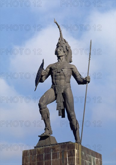 Monument to Cuauhtémoc, the last Aztec Emperor