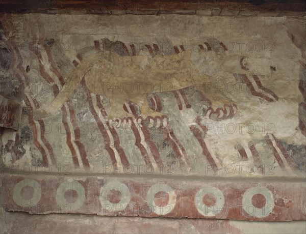 Avenue of the Dead
Mural of a jaguar