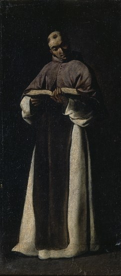 Zurbaran, Retable de Saint Jérôme - moine de l'ordre