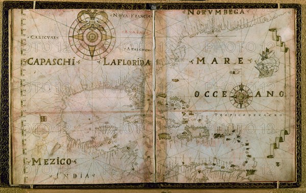 MAPA DEL GOLFO DE MEXICO, LA FLORIDA, CUBA E LAS ISLAS - S XVII - 18x24
MADRID, SERVICIO GEOGRAFICO EJERCITO
MADRID
This image is not downloadable. Contact us for the high res.