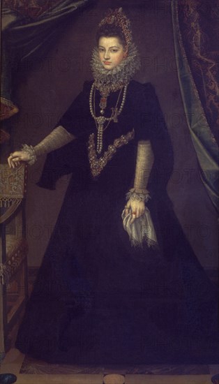 Anguissola, Portrait de l'Infante Isabelle d'Espagne