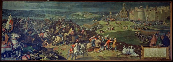 CARDUCHO VICENTE 1576/1638
TOMA DE ANTEQUERA 16 SEPT 1410 POR EL INFANTE D FERNANDO
MADRID, MUSEO DEL EJERCITO
MADRID