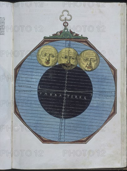 APIANO PEDRO 1495-1552
ASTRONOMICUM CAESAREUM 1540. TABLA DE ECLIPSES DE LUNA. LIBRO ASTRONOMIA S XVI.
SALAMANCA, UNIVERSIDAD BIBLIOTECA
SALAMANCA