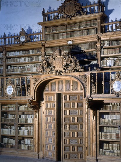 BIBLIOTECA ANTIGUA-PUERTA DE ENTRADA A CAMARA DE INCUNABLES
SALAMANCA, UNIVERSIDAD BIBLIOTECA
SALAMANCA