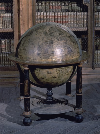 ESFERA TERRESTRE DEL MUNDO EN 1751
SALAMANCA, UNIVERSIDAD BIBLIOTECA
SALAMANCA