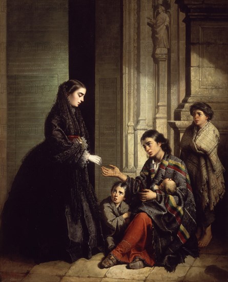 ROLDAN J
LA CARIDAD-1857-O/L 123X100 CM
ARANJUEZ, PALACIO REAL
MADRID
