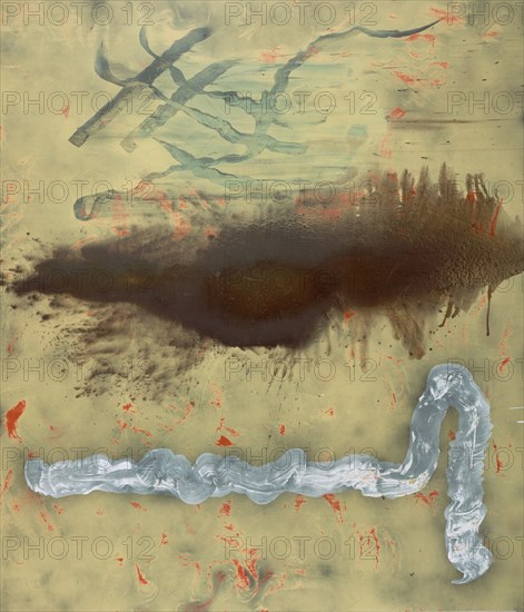 BROTO JOSE MANUEL 1949/
LAS PRIMERAS COSAS-1989- 260 X 300-ACRILICO TELA
MADRID, GALERIA SOLEDAD LORENZO
MADRID