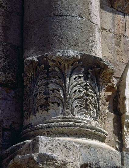 RUINAS ROMANAS DEL S II D JC-DETALLE DE UN CAPITEL
GERASA, EXTERIOR
JORDANIA